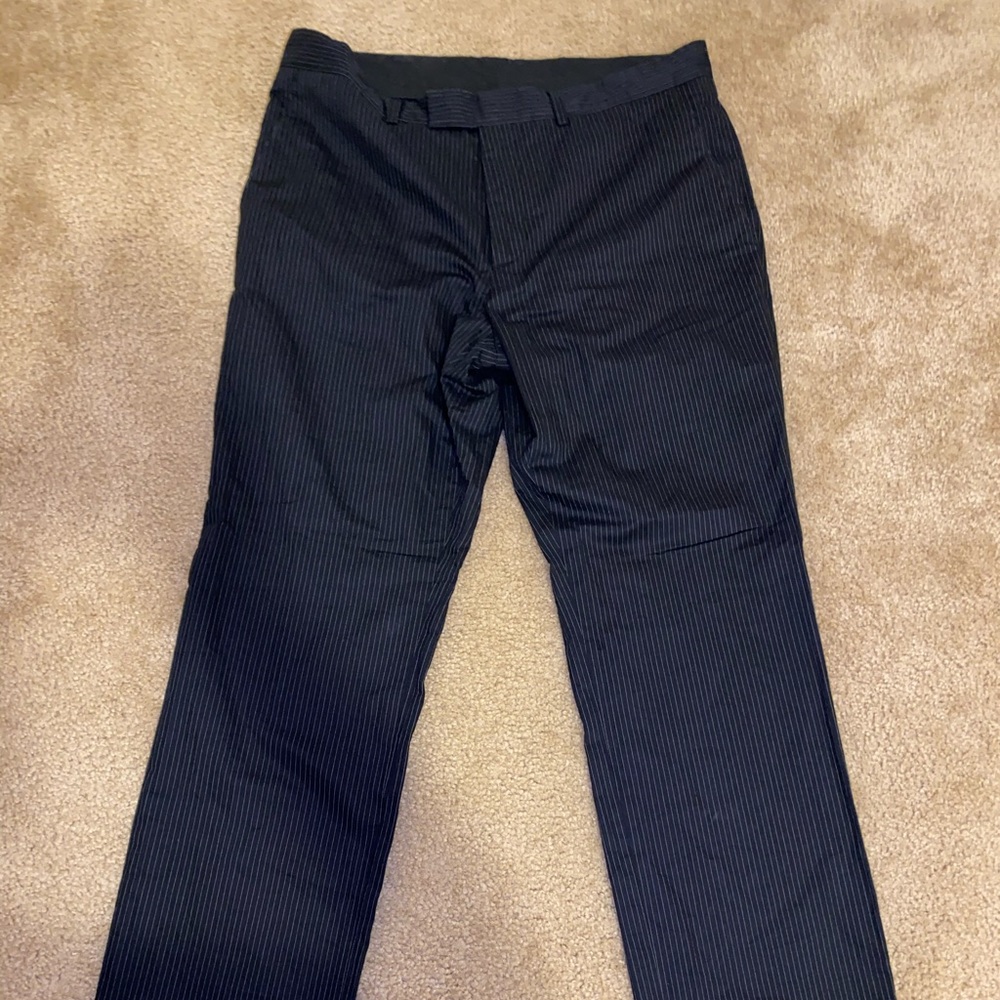 Men’s Pinstripe Dress Pants